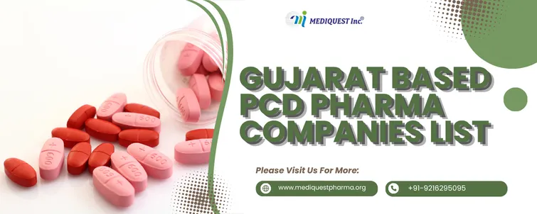 Gujarat Based PCD Pharma Companies List