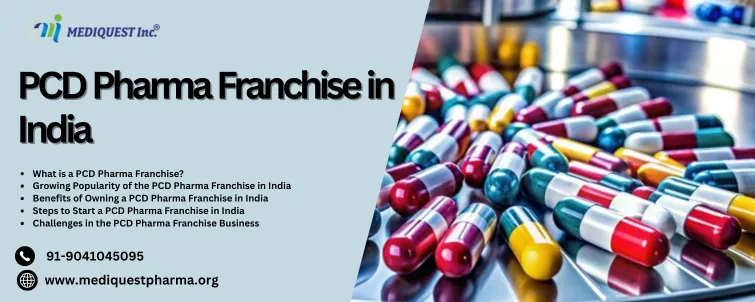 PCD Pharma Franchise in India