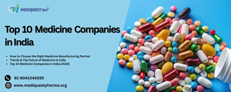 Top 10 Medicine Companies in India
