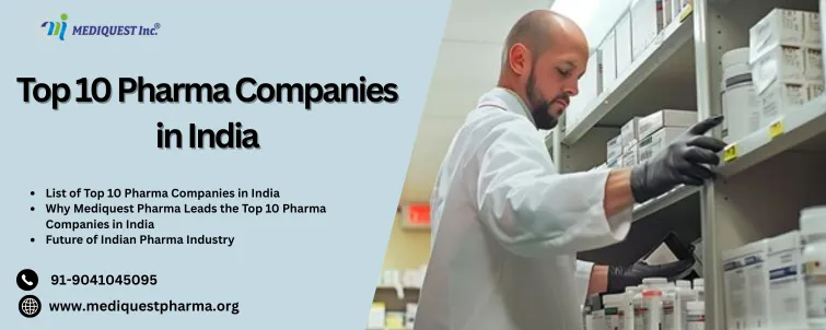 Top 10 Pharma Companies in India