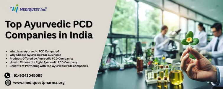 Top Ayurvedic PCD Companies in India