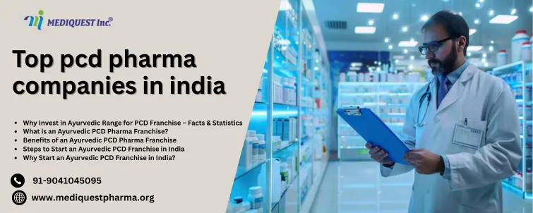 Top pcd pharma companies in india