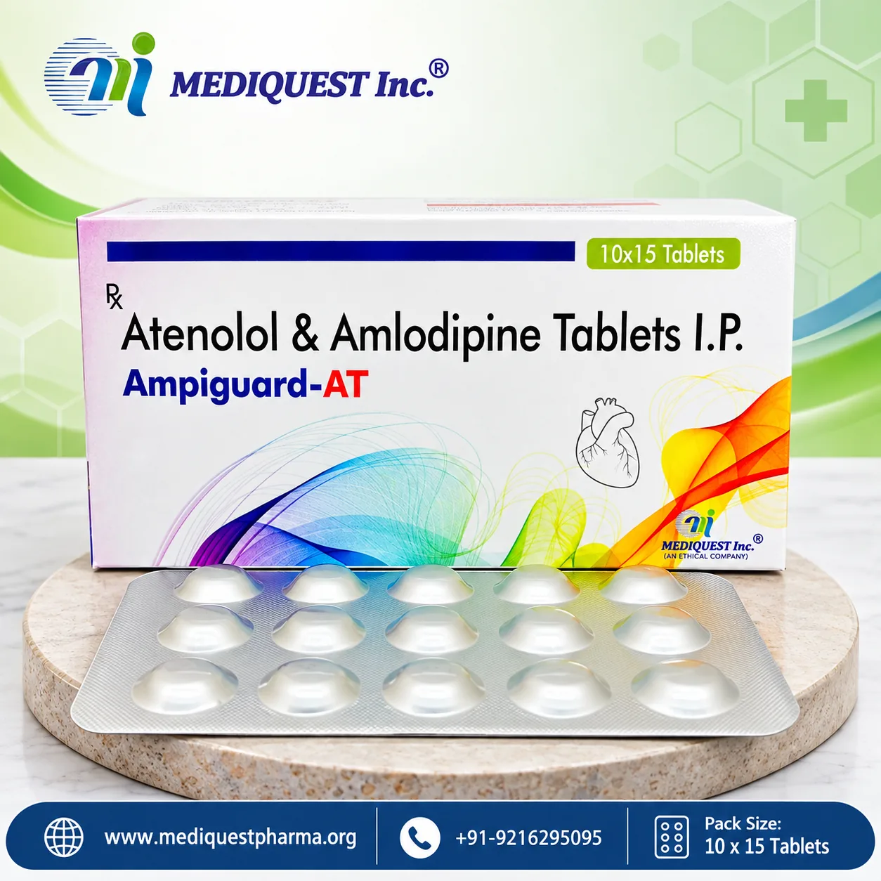 AMPIGUARD-AT TAB – pack photo, Mediquest Inc.