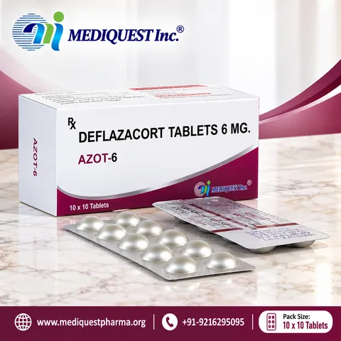 AZOT-6 TAB – pack photo, Mediquest Inc.