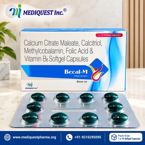 BECAL-M – pack photo, Mediquest Inc.