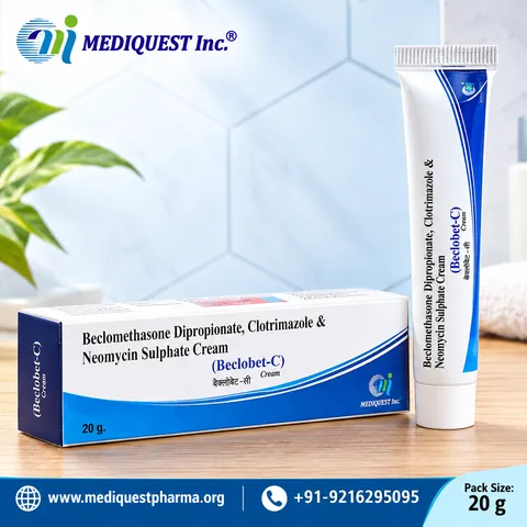 BECLOBET-C CREAM – pack photo, Mediquest Inc.