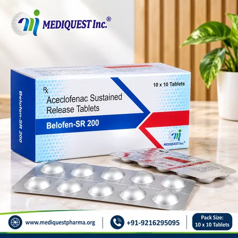 BELOFEN- 200 SR TAB – pack photo, Mediquest Inc.