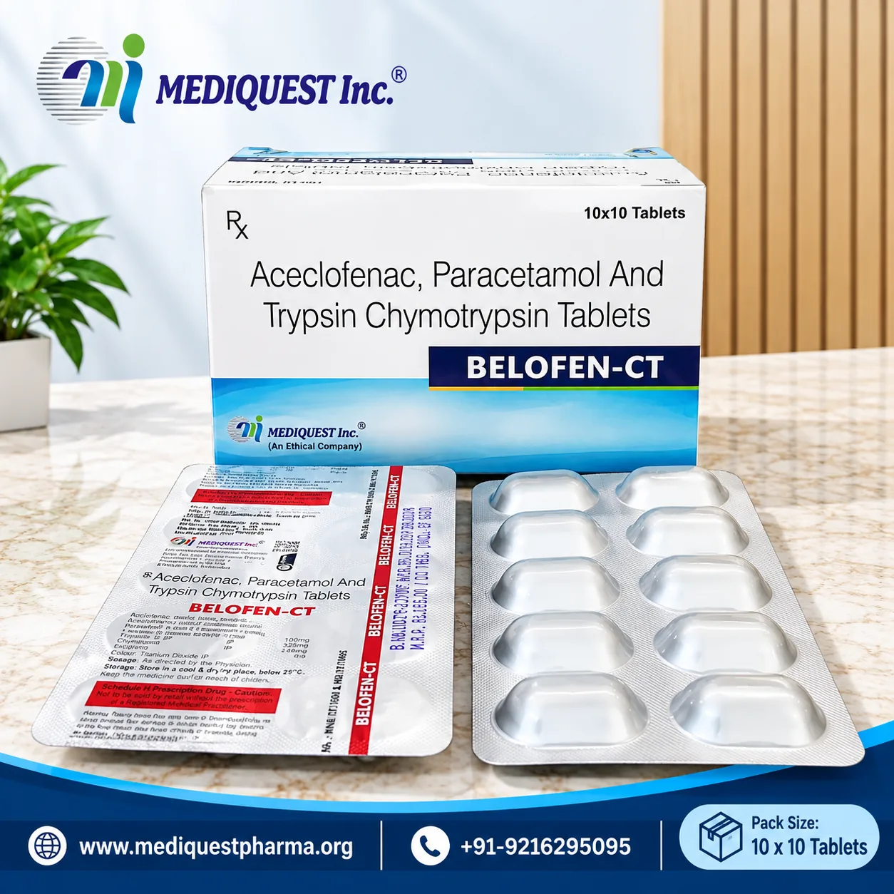 BELOFEN-CT TAB – pack photo, Mediquest Inc.