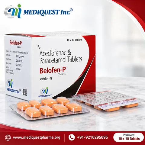 BELOFEN-P TAB – pack photo, Mediquest Inc.