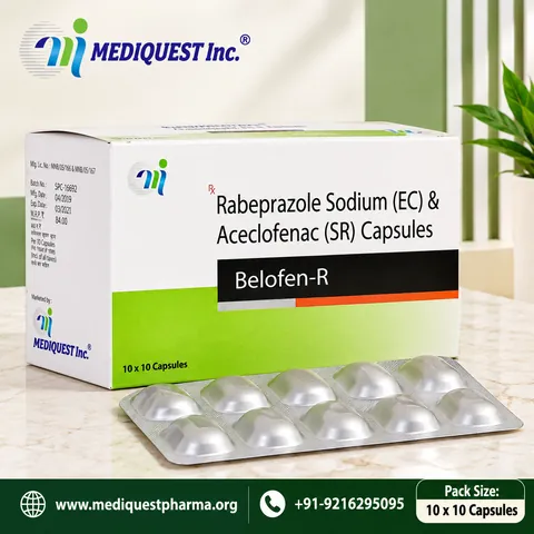 BELOFEN-R CAP – pack photo, Mediquest Inc.