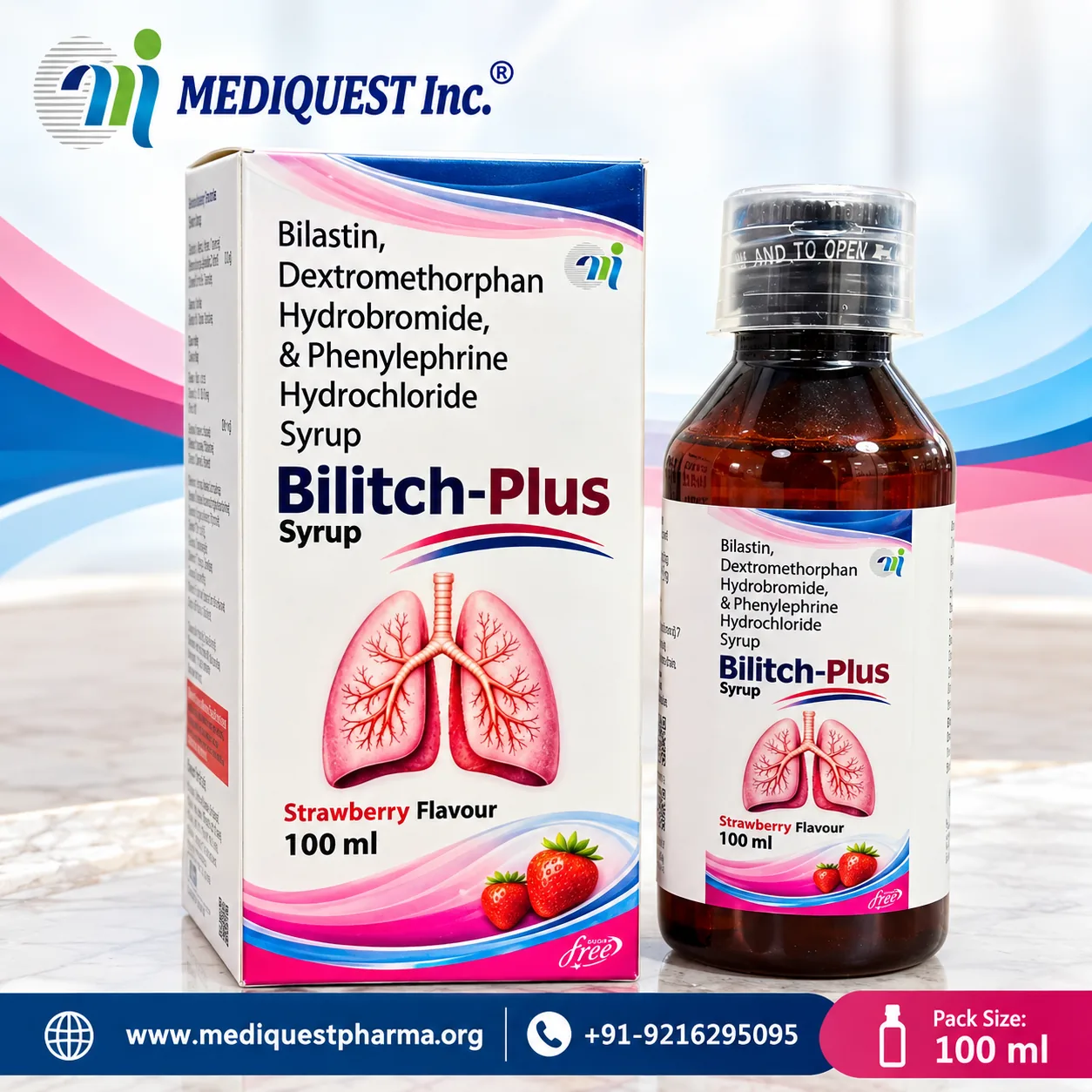BILITCH-PLUS SYRUP – pack photo, Mediquest Inc.