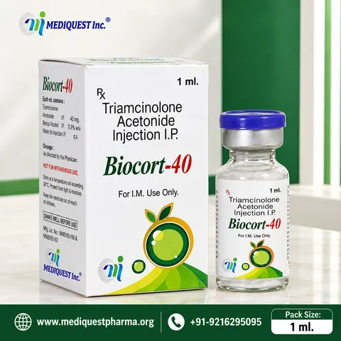 BIOCORT-40 – pack photo, Mediquest Inc.