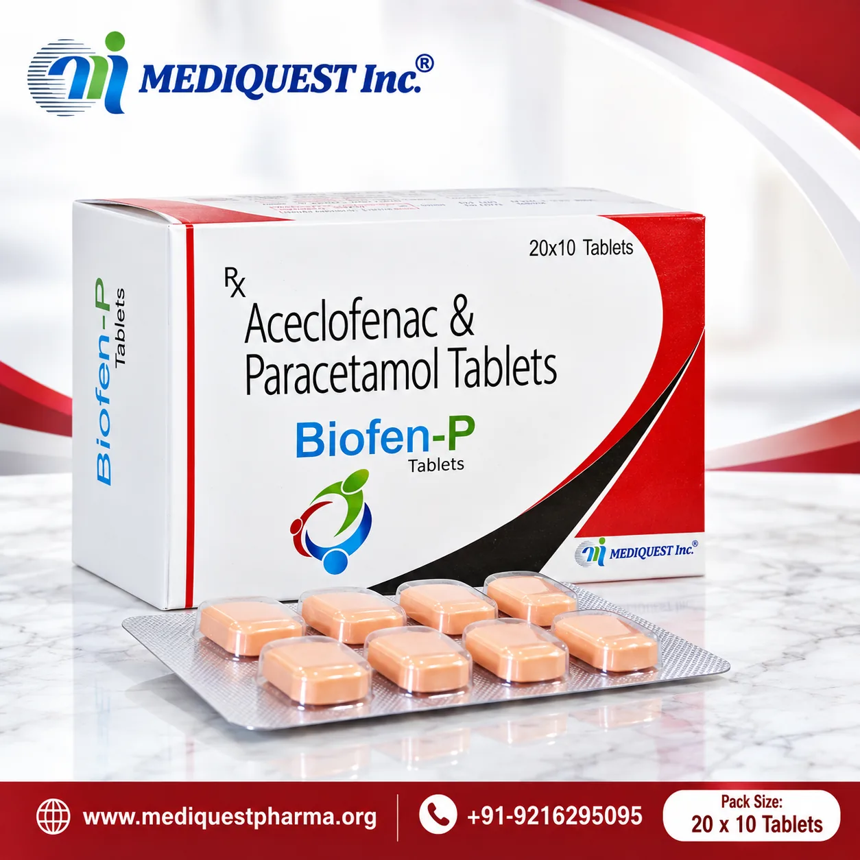 BIOFEN-P TAB – pack photo, Mediquest Inc.