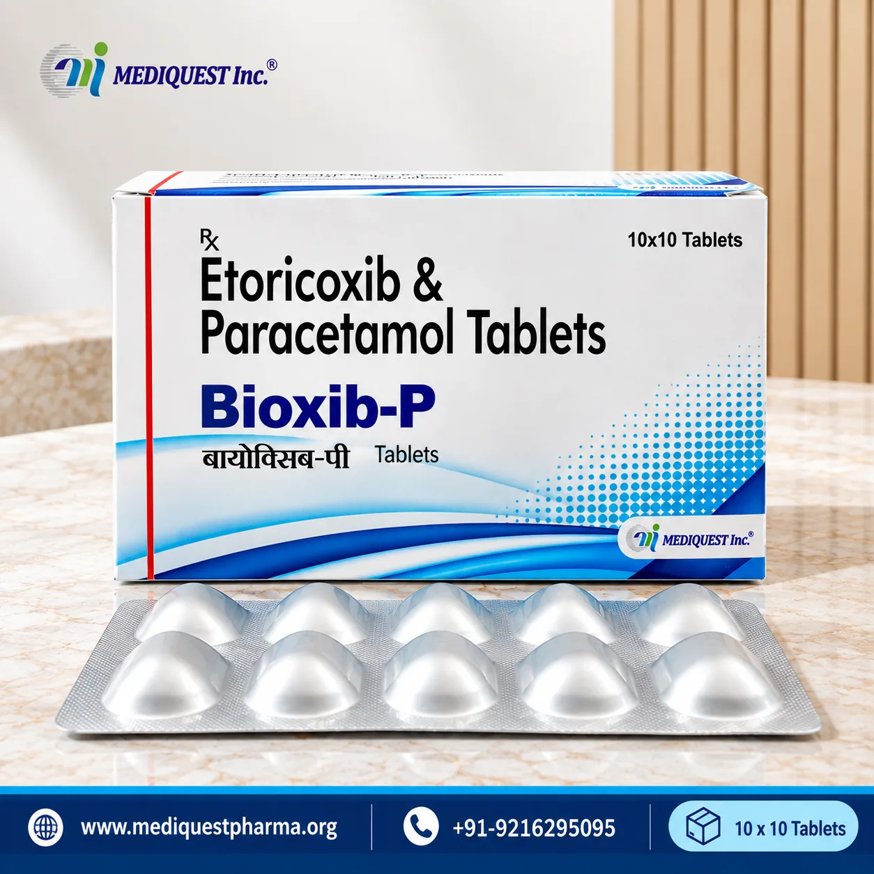 BIOXIB-P TAB – pack photo, Mediquest Inc.