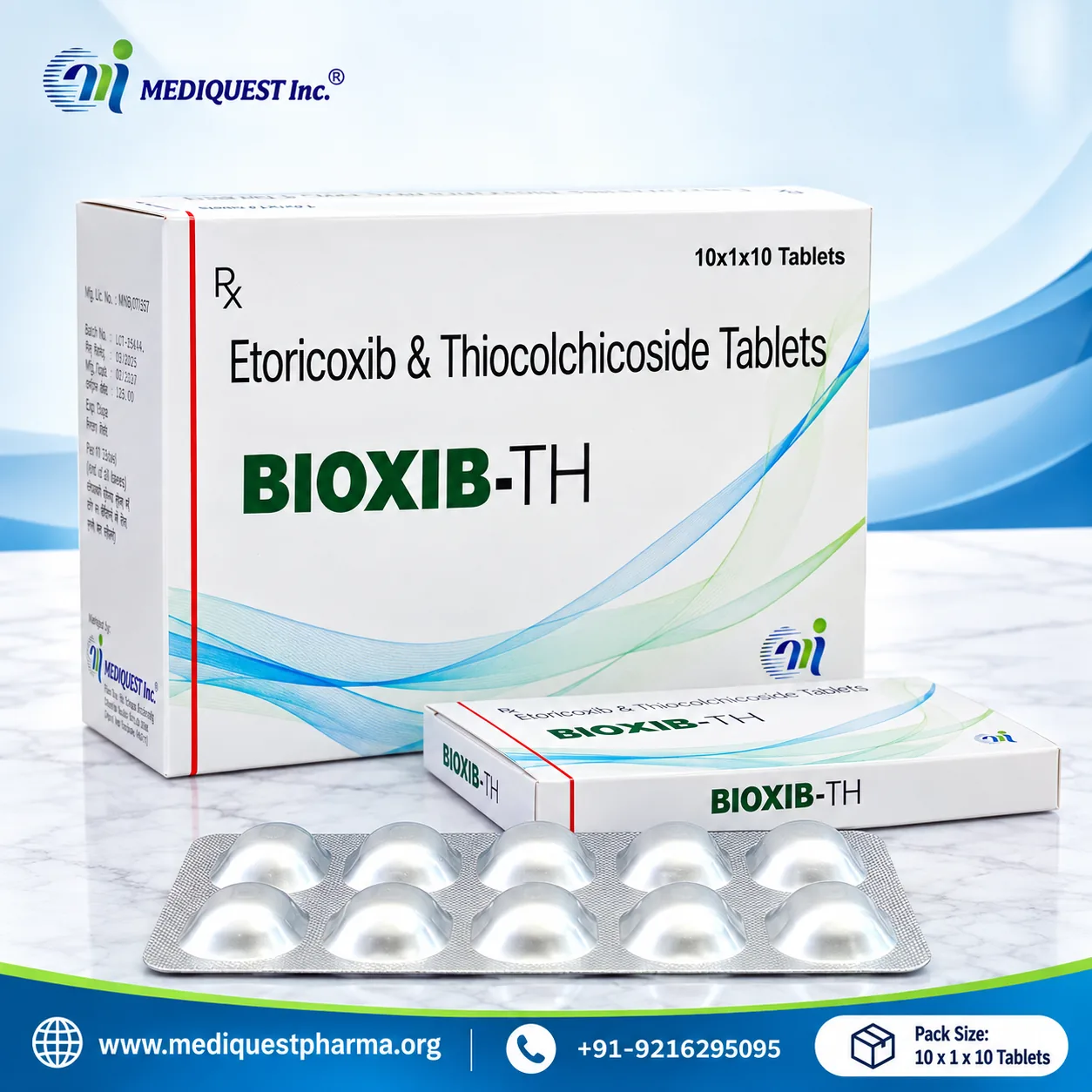 BIOXIB-TH TAB – pack photo, Mediquest Inc.