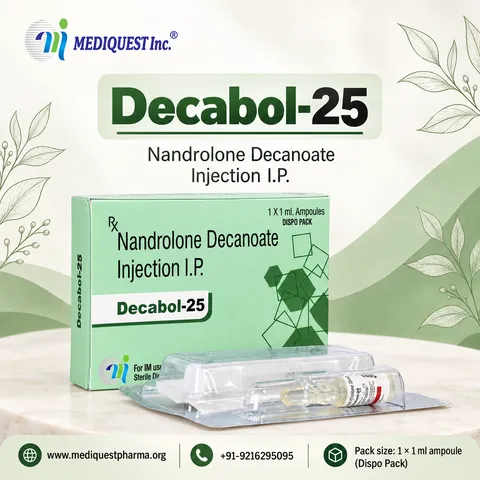 DECABOL-25 – pack photo, Mediquest Inc.