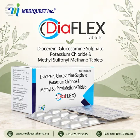 DIAFLEX TAB – pack photo, Mediquest Inc.