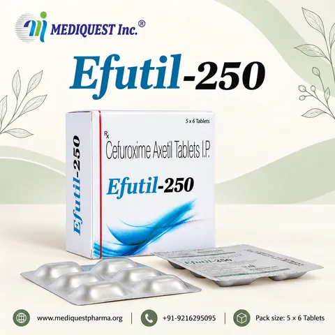 EFUTIL-250 TAB – pack photo, Mediquest Inc.