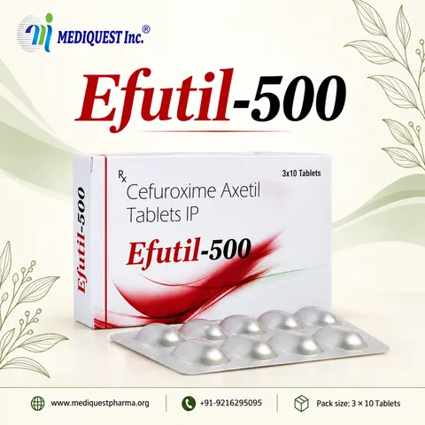 EFUTIL-500 TAB – pack photo, Mediquest Inc.