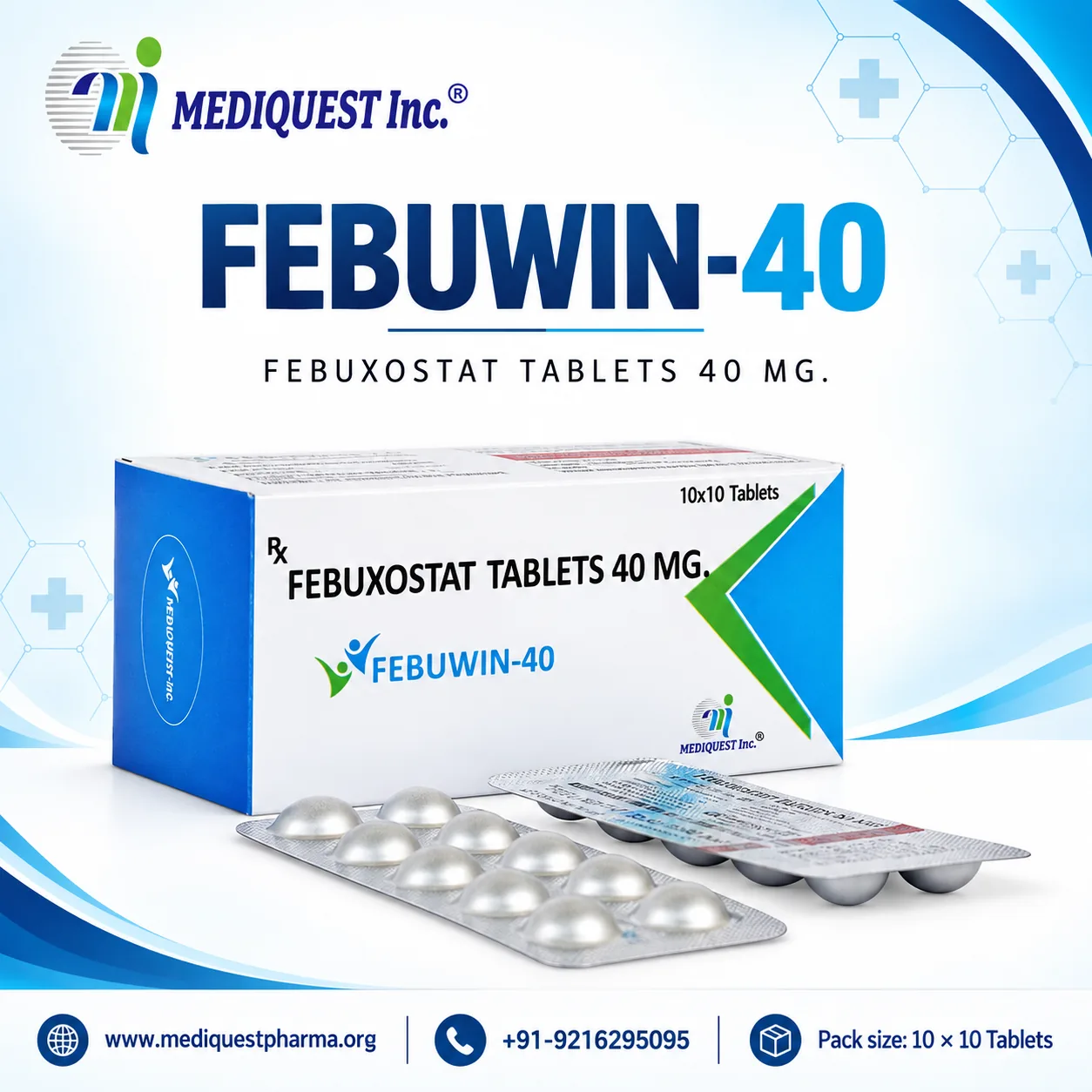 FEBUWIN-40 – pack photo, Mediquest Inc.