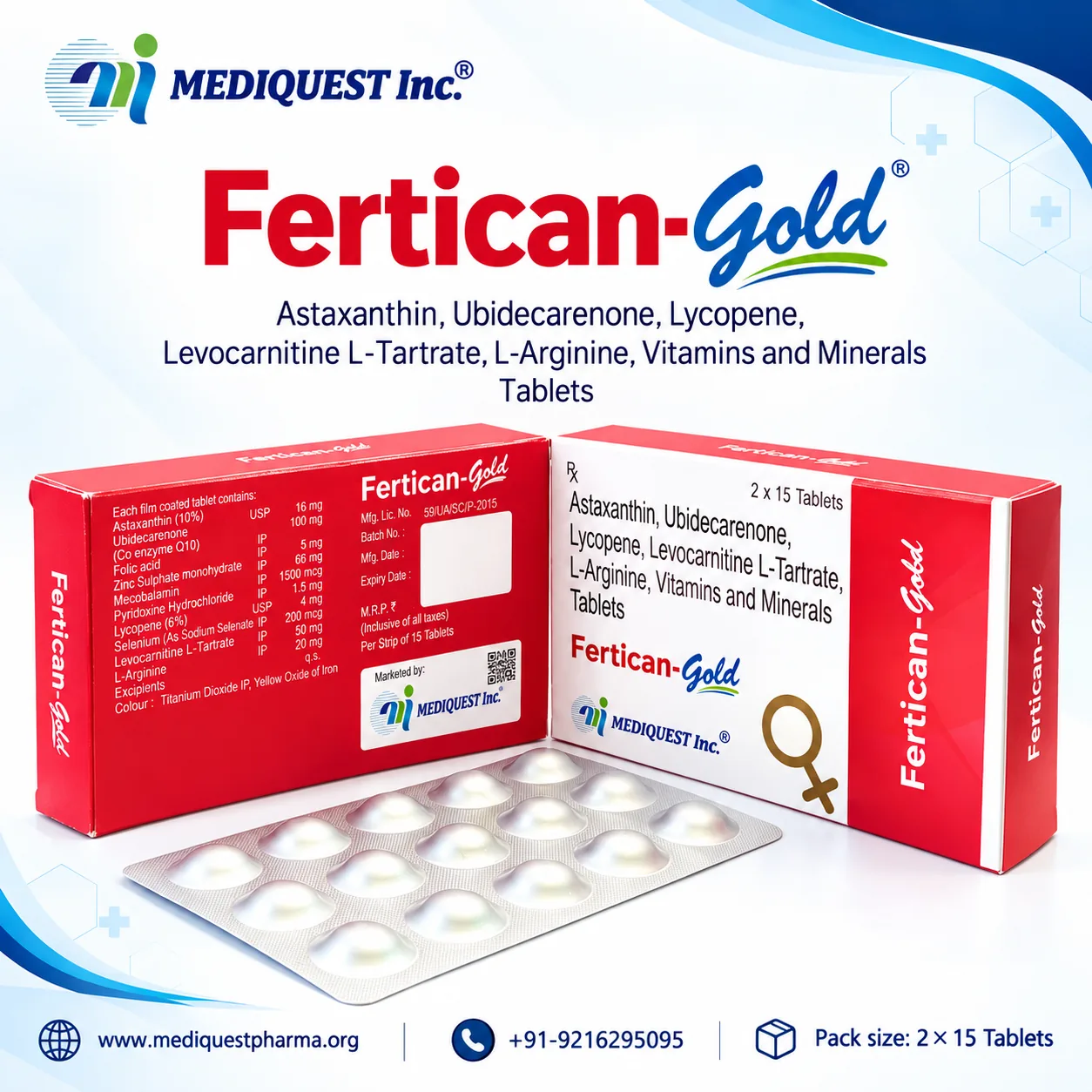 FERTICAN-GOLD TAB – pack photo, Mediquest Inc.