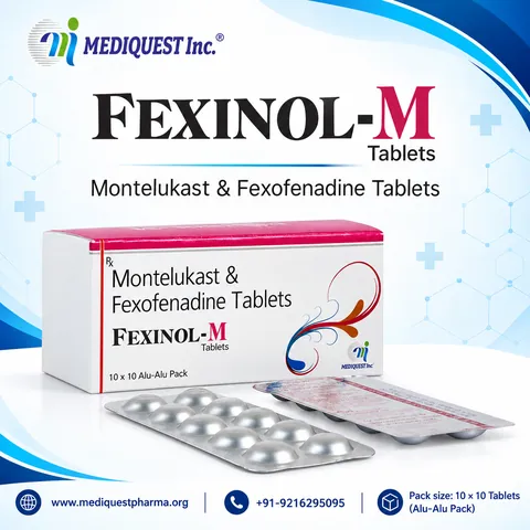 FEXINOL-M – pack photo, Mediquest Inc.