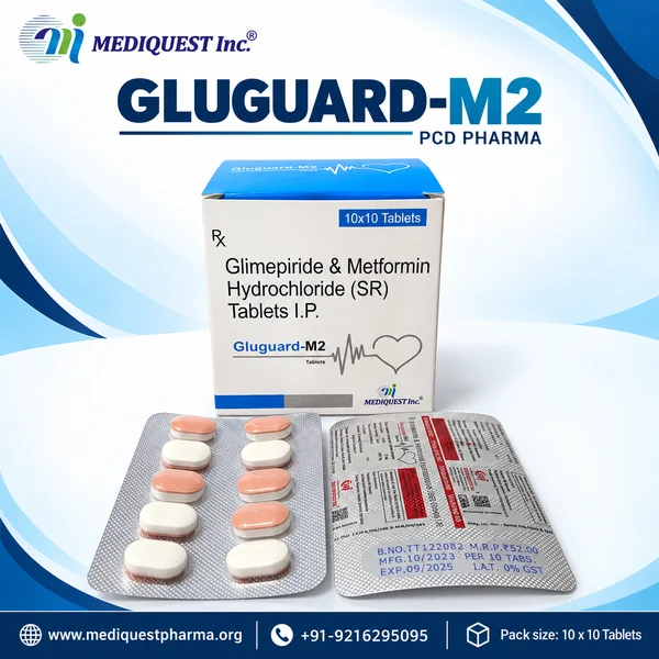 GLUGUARD-M2 TAB – pack photo, Mediquest Inc.