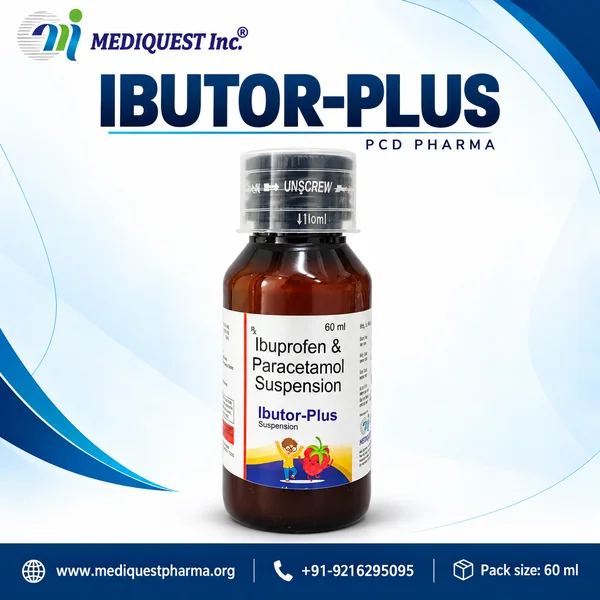 IBUTOR-PLUS SUSP. – pack photo, Mediquest Inc.