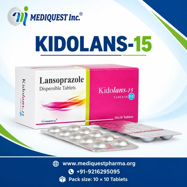 KIDOLANS-15 DT – pack photo, Mediquest Inc.