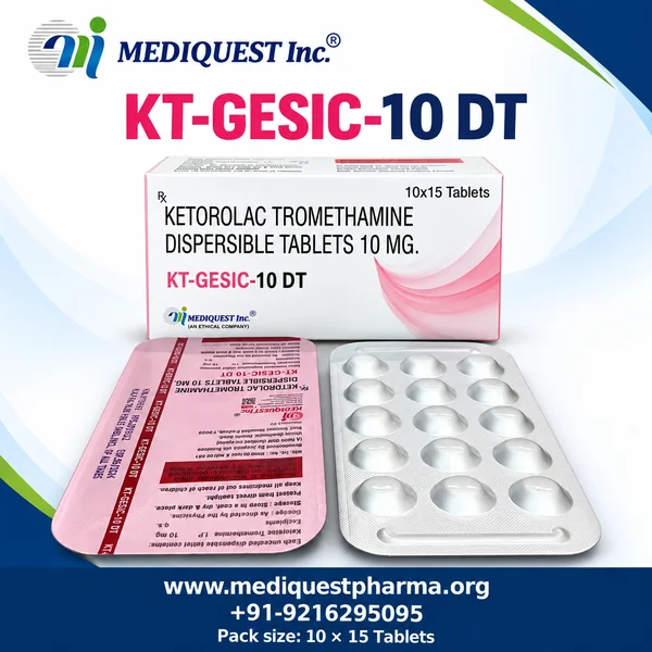 KT-GESIC-10 DT – pack photo, Mediquest Inc.
