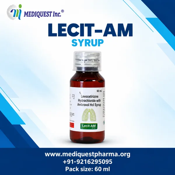 LECIT-AM SYRUP – pack photo, Mediquest Inc.