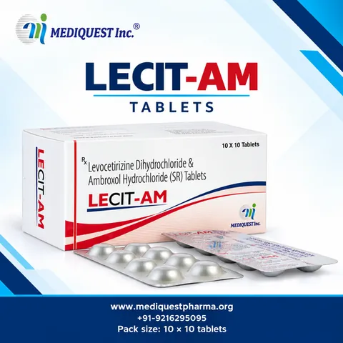 LECIT-AM TAB – pack photo, Mediquest Inc.