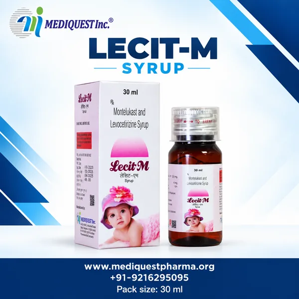 LECIT-M SUSP. – pack photo, Mediquest Inc.