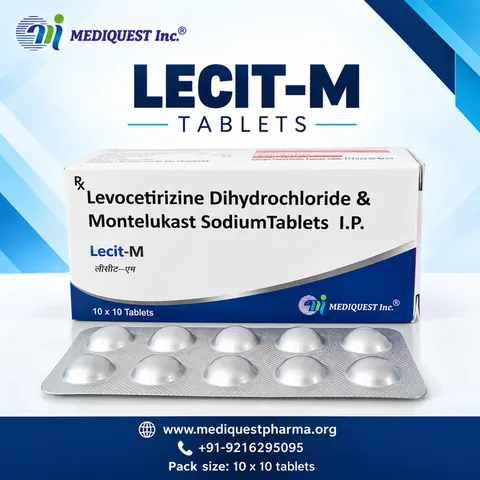 LECIT-M TAB – pack photo, Mediquest Inc.