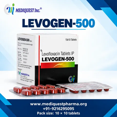 LEVOGEN- 500 TAB – pack photo, Mediquest Inc.