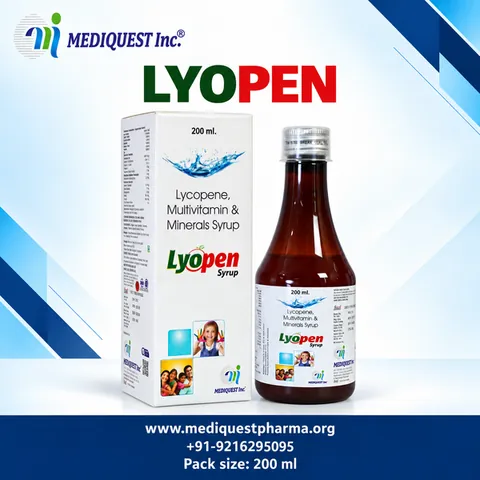 LYOPEN SYRUP – pack photo, Mediquest Inc.