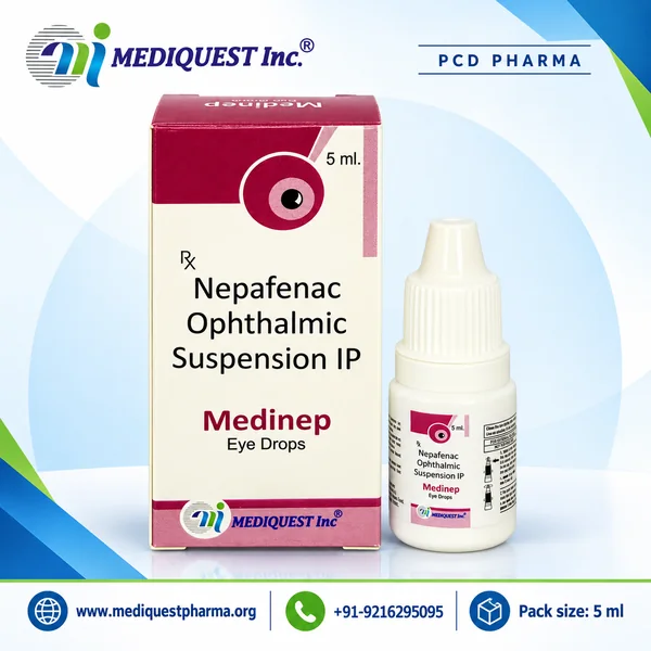 MEDINEP EYE DROPS – pack photo, Mediquest Inc.
