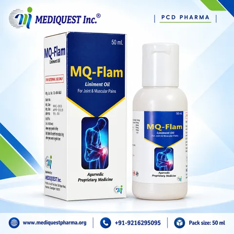 MQ-FLAM OIL – pack photo, Mediquest Inc.