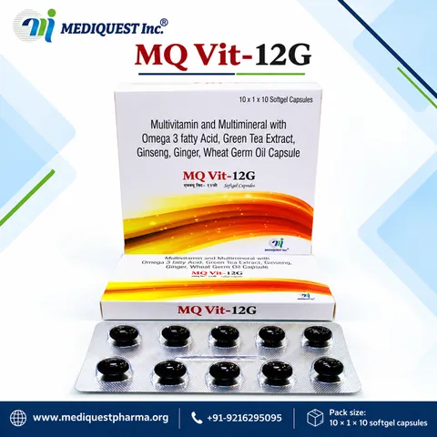 MQ VIT-12G SOFTGEL – pack photo, Mediquest Inc.