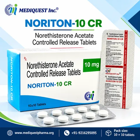 NORITON-10 CR TAB – pack photo, Mediquest Inc.