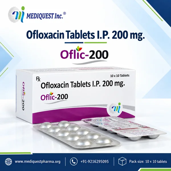 OFLIC-200 TAB – pack photo, Mediquest Inc.