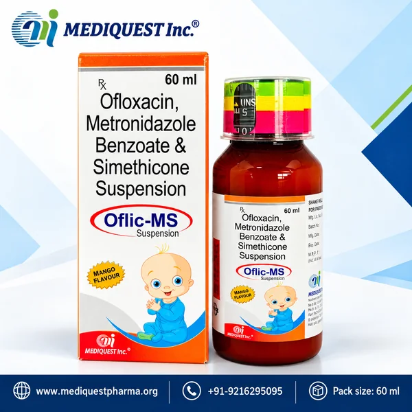 OFLIC-MS SUSP. – pack photo, Mediquest Inc.