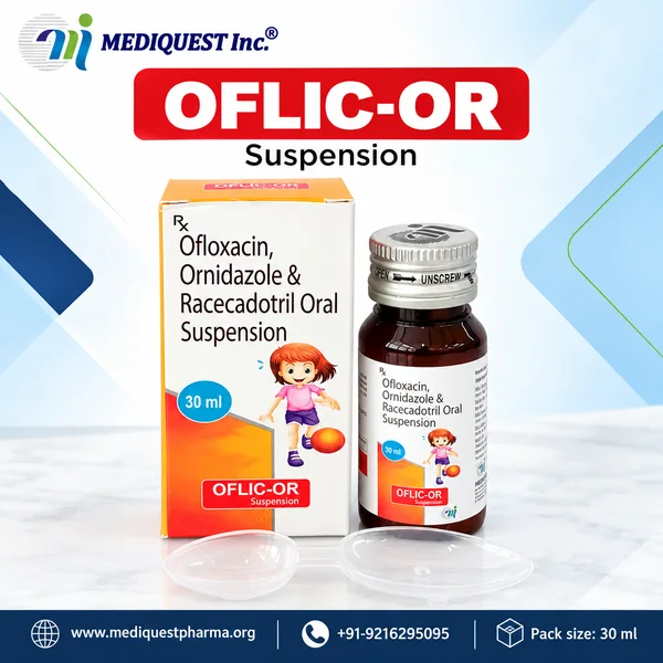 OFLIC-OR SUSP. – pack photo, Mediquest Inc.