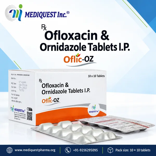 OFLIC-OZ TAB – pack photo, Mediquest Inc.