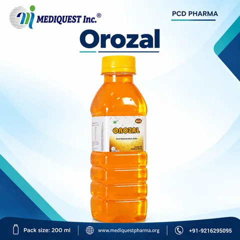 OROZAL ORS DRINK – pack photo, Mediquest Inc.