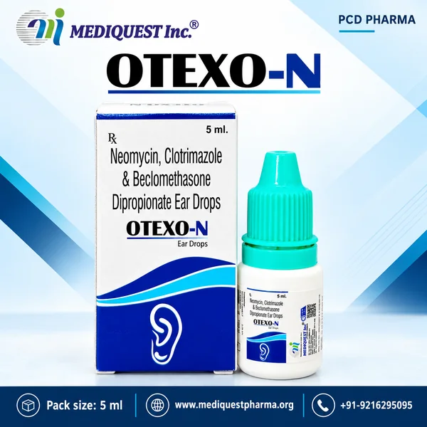 OTEXO-N EAR DROPS – pack photo, Mediquest Inc.