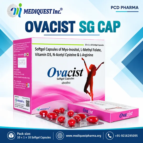 OVACIST SOFTGEL – pack photo, Mediquest Inc.