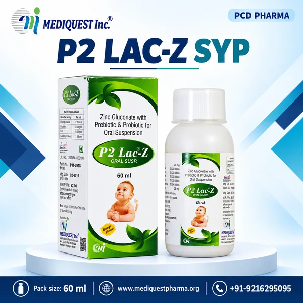 P2 LAC-Z SUSP. – pack photo, Mediquest Inc.