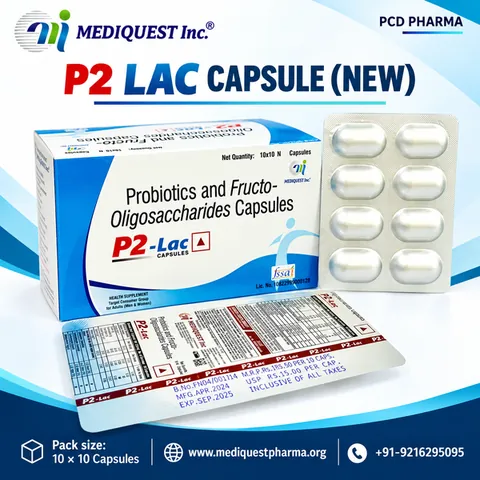P2LAC CAP – pack photo, Mediquest Inc.