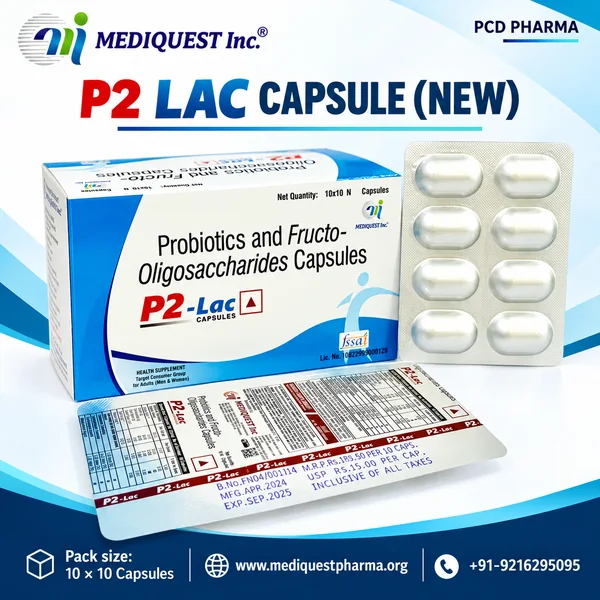 P2LAC CAP – pack photo, Mediquest Inc.